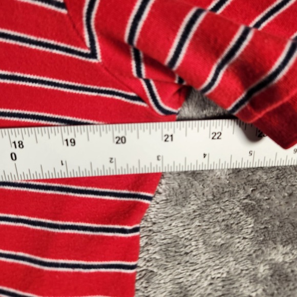 Polo Ralph Lauren Polo Shirt Men's Small Red Striped Short Sleeve - Picture 2 of 9